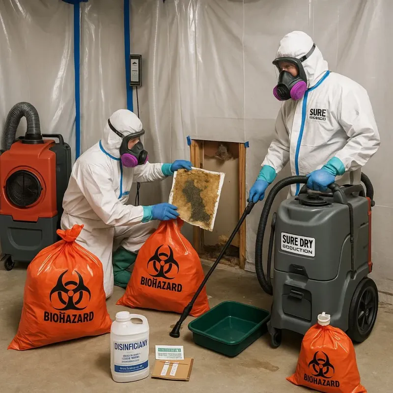 Contaminated Water Handling Protocols process in Upper Sandusky, OH