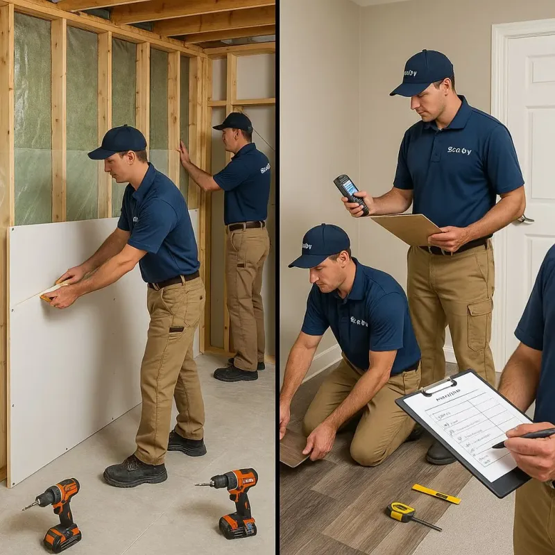 Repairs and Reconstruction process in Upper Sandusky, OH