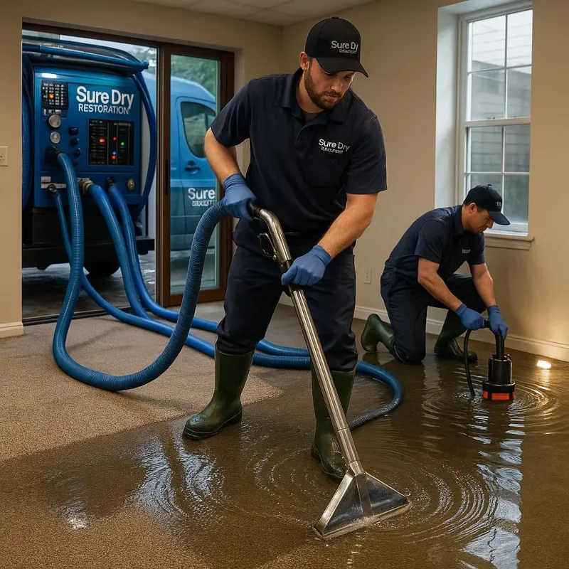 Water Extraction and Removal process in Upper Sandusky, OH